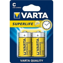 Батарейка VARTA 2шт SUPERLIFE BABY 2C  (Германия) / 02014101412