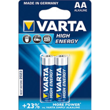 Батарейка VARTA HIGH ENERGY 2 AA 1.5V  (Германия) / 04906113412