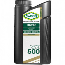 МАСЛО МОТОРНОЕ YACCO 10W40 VX 500/1L