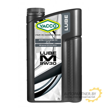 МАСЛО МОТОРНОЕ YACCO 5W30 LUBE M (2л)