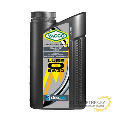 МАСЛО МОТОРНОЕ YACCO 5W30 LUBE O (1л)