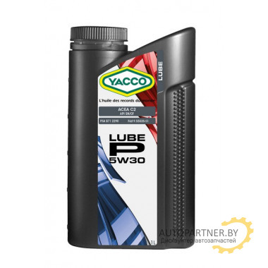 МАСЛО МОТОРНОЕ YACCO 5W30 LUBE P (1л)