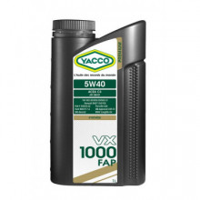 МАСЛО МОТОРНОЕ YACCO 5W40 VX 1000 FAP/1L