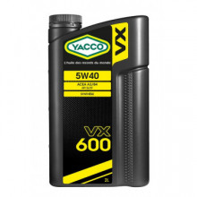 МАСЛО МОТОРНОЕ YACCO 5W40 VX 600/2L