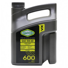 МАСЛО МОТОРНОЕ YACCO 5W40 VX 600 (4л)
