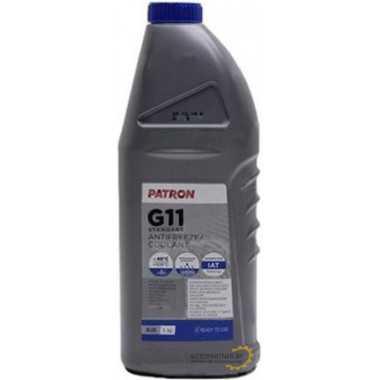 Антифриз готовый PATRON G11 СИНИЙ (1 кг/0.87л) / PCF3001