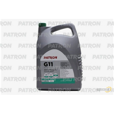 Антифриз готовый PATRON G11 ЗЕЛЕНЫЙ (10кг/8.9л) / PCF4010 