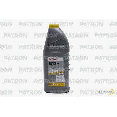 Антифриз готовый PATRON G12+ ЖЕЛТЫЙ (1 кг/0.87л) / PCF5001