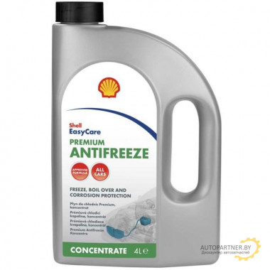 Антифриз SHELL Premium Antifreeze Concentrate 774 C 4 л / PBT72В