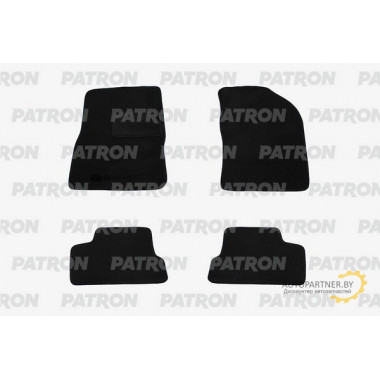 Комплект автомобильных ковриков текстильных PATRON DAEWOO Nexia NEW 2008- / PCCDWO009