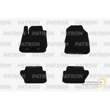 Комплект автомобильных ковриков текстильных PATRON FORD Fiesta VI [2, 4 дв] 2008-2013 / PCCFRD0010