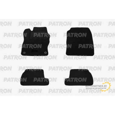 Комплект автомобильных ковриков текстильных PATRON FORD Focus IV 2014- / PCCFRD00151