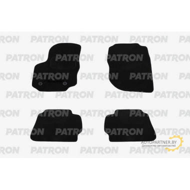 Комплект автомобильных ковриков текстильных PATRON FORD Mondeo IV 2006-2014 / PCCFRD0028
