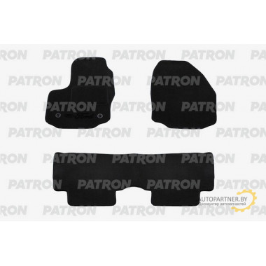 Комплект автомобильных ковриков текстильных PATRON FORD S-MAX I 2006-2010 / PCCFRD0035