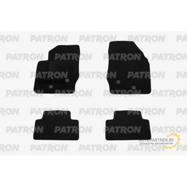 Комплект автомобильных ковриков текстильных PATRON VOLVO XC 90 I 2002-2006 / PCCVLV0014