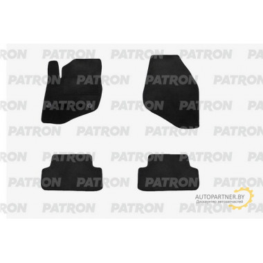 Комплект автомобильных ковриков текстильных PATRON VOLVO XC70 I 2000-2007 / PCCVLV0012