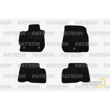 Комплект автомобильных ковриков текстильных PATRON NISSAN Almera III G15 2013- / PCCNSN006