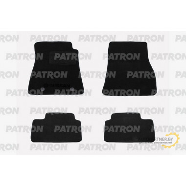 Комплект автомобильных ковриков текстильных PATRON NISSAN Juke 2010-2014 / PCCNSN0011