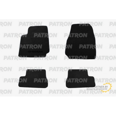 Комплект автомобильных ковриков текстильных PATRON NISSAN Micra III 3дв. 2003-2010 / PCCNSN0013