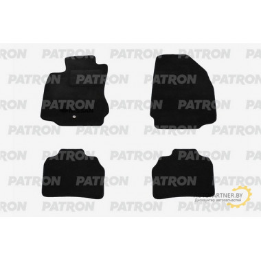 Комплект автомобильных ковриков текстильных PATRON NISSAN Note I 2005-2009 / PCCNSN0016