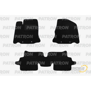 Комплект автомобильных ковриков текстильных PATRON NISSAN Pathfinder 2016- / PCCNSN0049