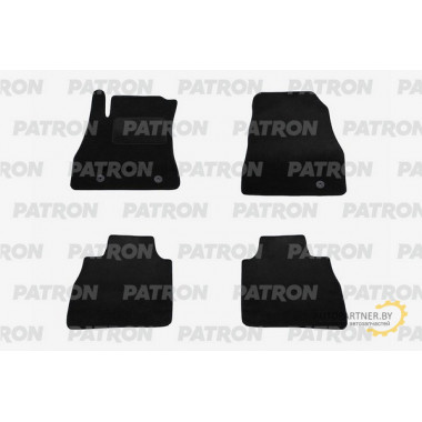 Комплект автомобильных ковриков текстильных PATRON NISSAN Tiida II 2015- / PCCNSN0041