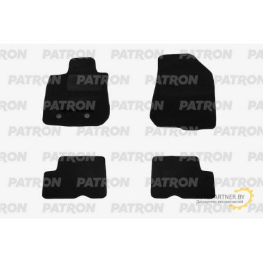 Комплект автомобильных ковриков текстильных PATRON NISSAN Terrano III 2014- / PCCNSN0039