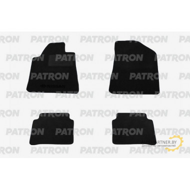 Комплект автомобильных ковриков текстильных PATRON NISSAN Teana II 2008-2013 / PCCNSN0034