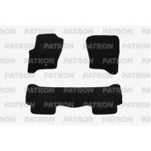Комплект автомобильных ковриков текстильных PATRON RANGE ROVER Sport 2005-2009 2 ряд сплошной / PCCLDR006