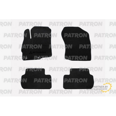 Комплект автомобильных ковриков текстильных PATRON MITSUBISHI Outlander III 2015- / PCCMTB0020