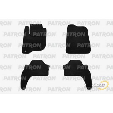 Комплект автомобильных ковриков текстильных PATRON MITSUBISHI Pajero Sport 5D 2016- / PCCMTB0033