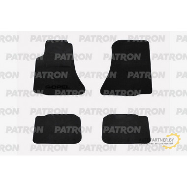 Комплект автомобильных ковриков текстильных PATRON OPEL Omega B Sedan, Caravan 1994-2004 / PCCOPL0024