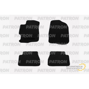 Комплект автомобильных ковриков текстильных PATRON MAZDA 6 II 2002-2007 / PCCMZD007