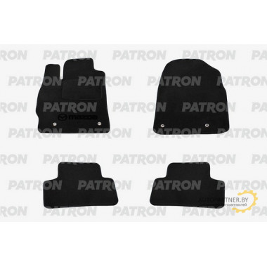 Комплект автомобильных ковриков текстильных PATRON MAZDA CX 7 2010- / PCCMZD0012