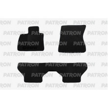 Комплект автомобильных ковриков текстильных PATRON BMW X5 II (E70) 2007-2010 2 ряд сплошной / PCCBMW0025