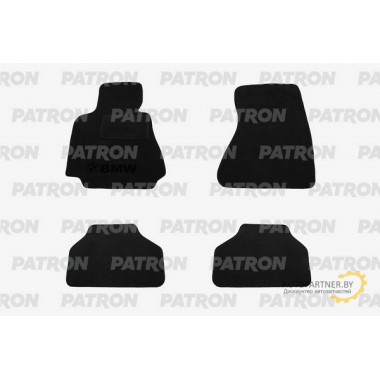 Комплект автомобильных ковриков текстильных PATRON BMW 7er IV (E65) Long 2001-2008 / PCCBMW0019