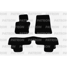 Комплект автомобильных ковриков текстильных PATRON BMW X3 I (E83) 2004-2010 2 ряд сплошной / PCCBMW0022