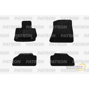 Комплект автомобильных ковриков текстильных PATRON BMW X3 II (F25) 2010- / PCCBMW0023