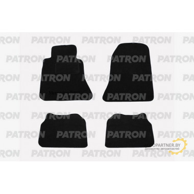 Комплект автомобильных ковриков текстильных PATRON MERCEDES-BENZ (W124) 1984-1993 / PCCMBR0013
