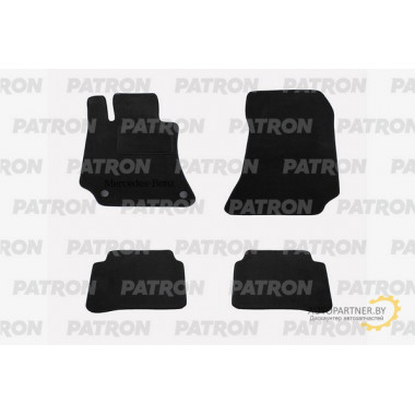 Комплект автомобильных ковриков текстильных PATRON MERCEDES-BENZ E IV (W212) 2009-2014 / PCCMBR0018