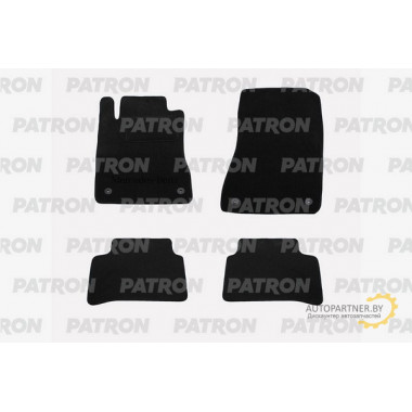 Комплект автомобильных ковриков текстильных PATRON MERCEDES-BENZ E III (W211) 2002-2009 / PCCMBR0017