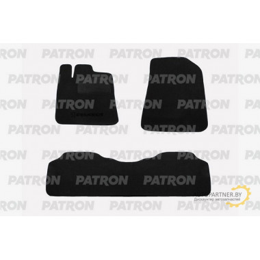 Комплект автомобильных ковриков текстильных PATRON PEUGEOT 407 2004-2010 / PCCPGT0014