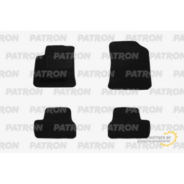 Комплект автомобильных ковриков текстильных PATRON CITROEN C3 I 2002-2009 / PCCCTR005