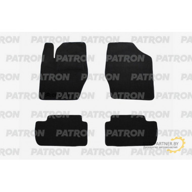 Комплект автомобильных ковриков текстильных PATRON CITROEN C4 I 2004-2010 / PCCCTR007