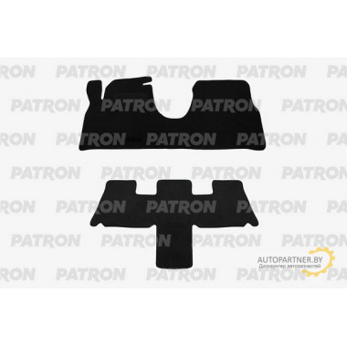 Комплект автомобильных ковриков текстильных PATRON CITROEN C8 I 2002-2008 2 ряда / PCCCTR0013