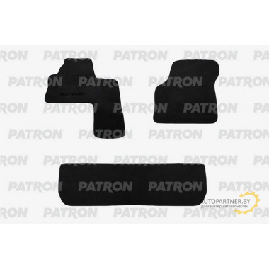 Комплект автомобильных ковриков текстильных PATRON CITROEN Evasion 1994-2002 2 ряда / PCCCTR0017
