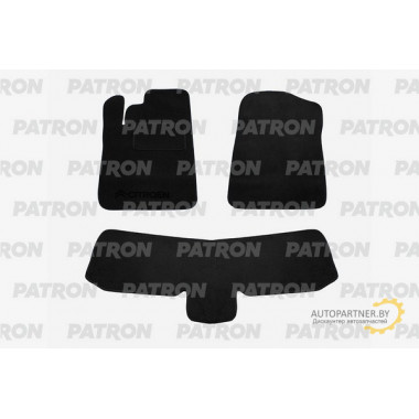 Комплект автомобильных ковриков текстильных PATRON CITROEN Xsara Picasso 1999-2010 задний коврик сплошной / PCCCTR0021