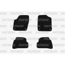 Комплект автомобильных ковриков текстильных PATRON VW Polo 5 RUS-сборка 2009- / PCCVW0029