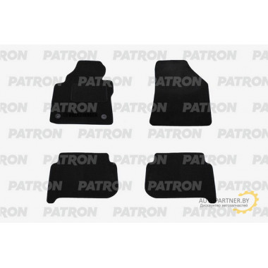 Комплект автомобильных ковриков текстильных PATRON VW Touran I 2003-2006 / PCCVW0038