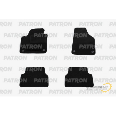 Комплект автомобильных ковриков текстильных PATRON VW Tiguan I 2007-2011 / PCCVW0037